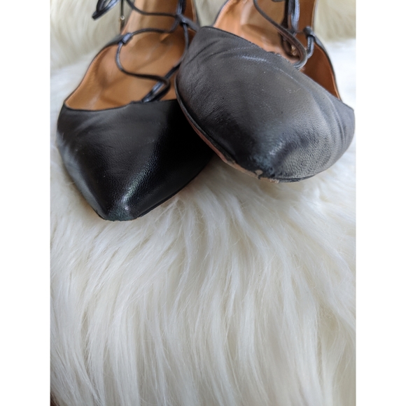 Aquazzura Christy leather flats - Picture 8 of 12